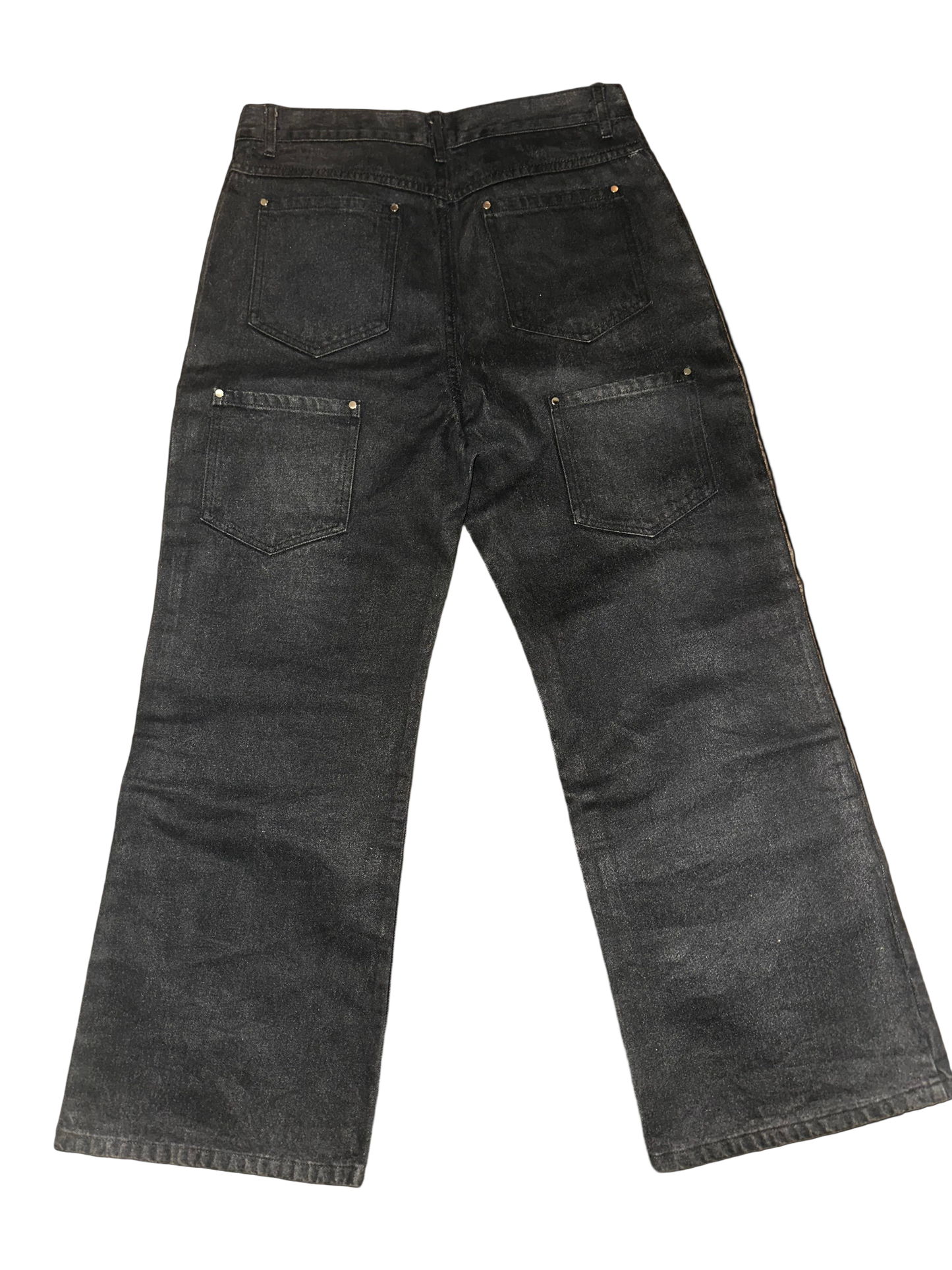 Quad Pocket Acid Wax Waxed Denim.